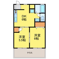 佐野アパートの物件間取画像